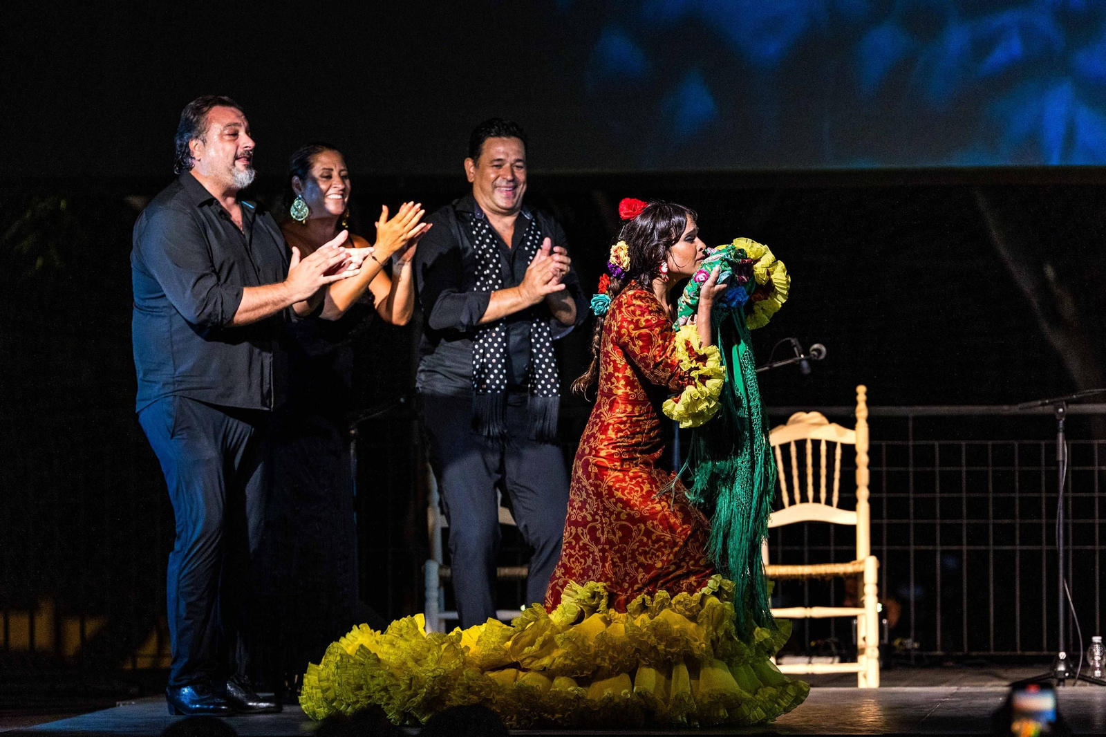 La Isla Ciudad Flamenca: Noche de baile en el Parque de San Fernando