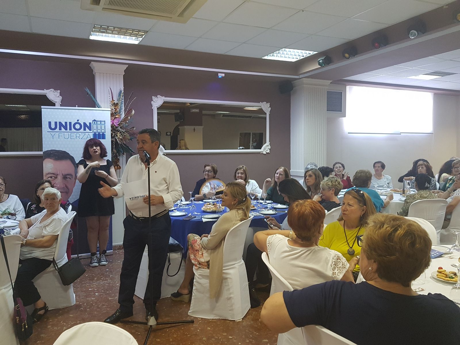 Loaiza, en el acto electoral que ha celebrado esta tarde el PP isleño.