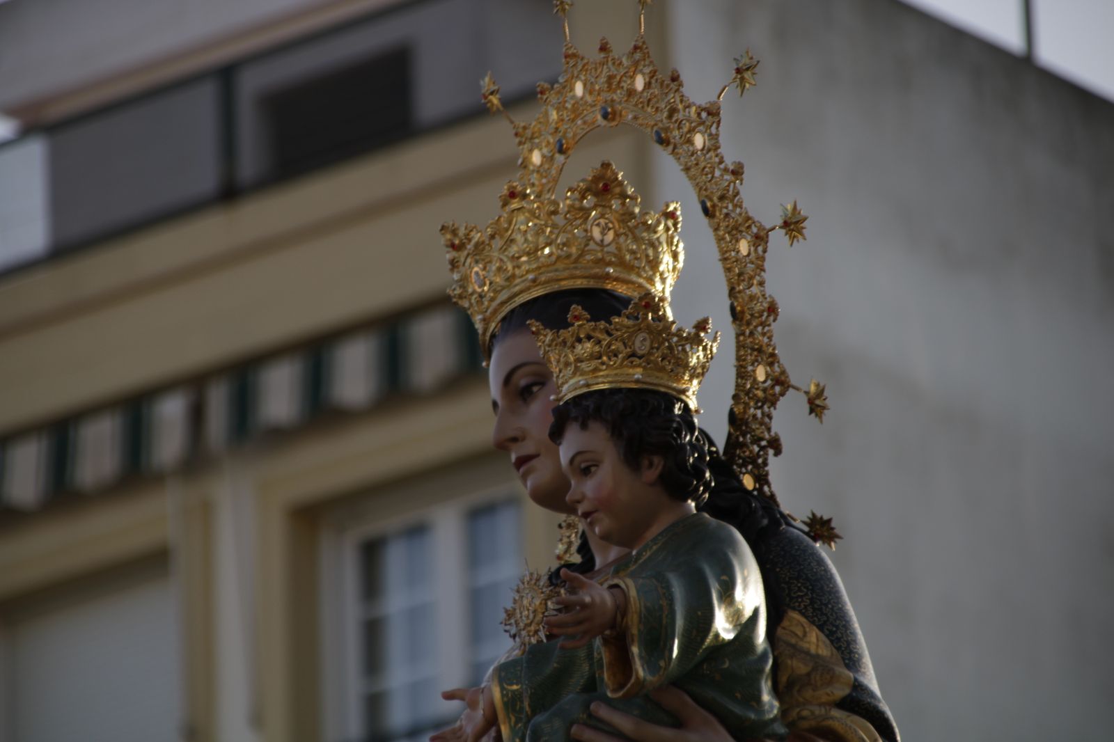 procesión de María Auxiliadora en imágenes Huelva