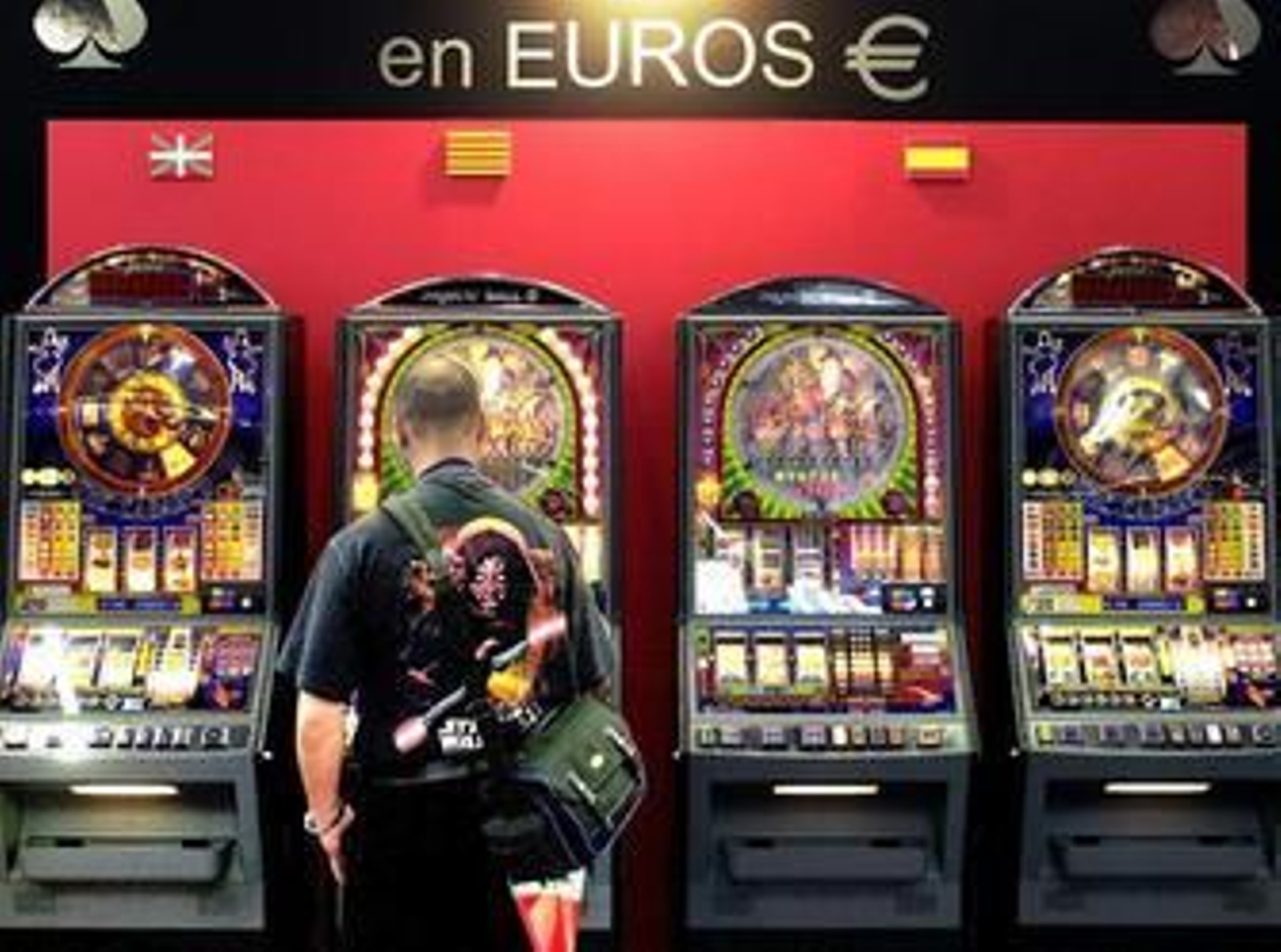 Las máquinas tragaperras presentan altos índices de adictos.