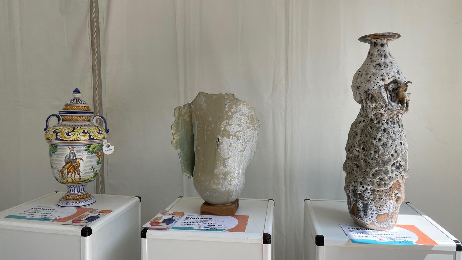 Las piezas finalistas del VIII Concurso de Alfaralmería.