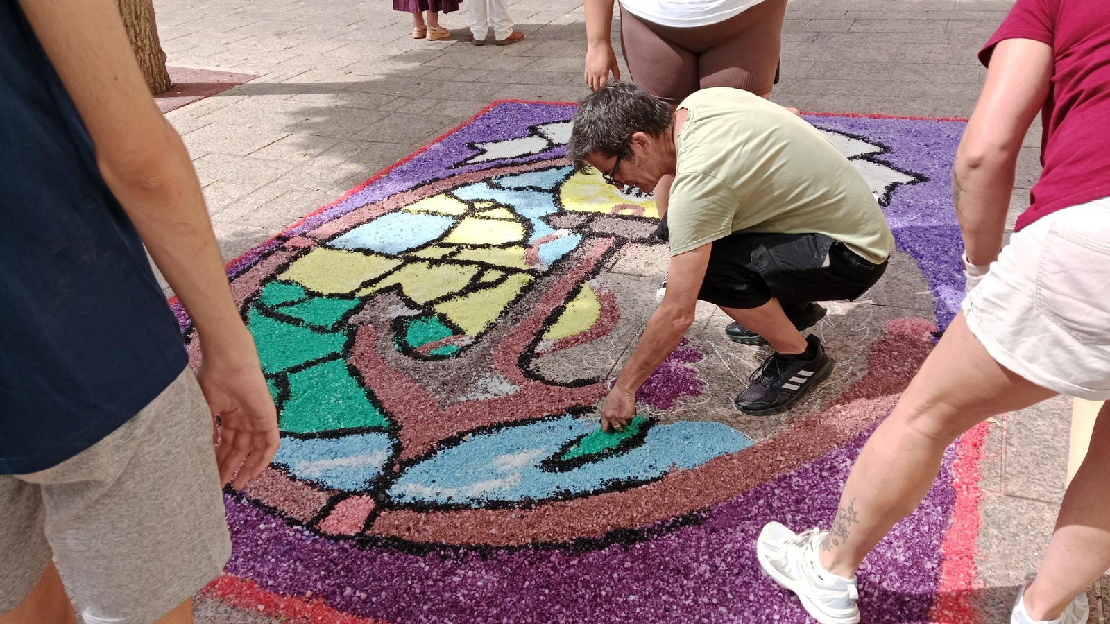 Altares y alfombras del Corpus en San Fernando: Medinaceli, primer premio