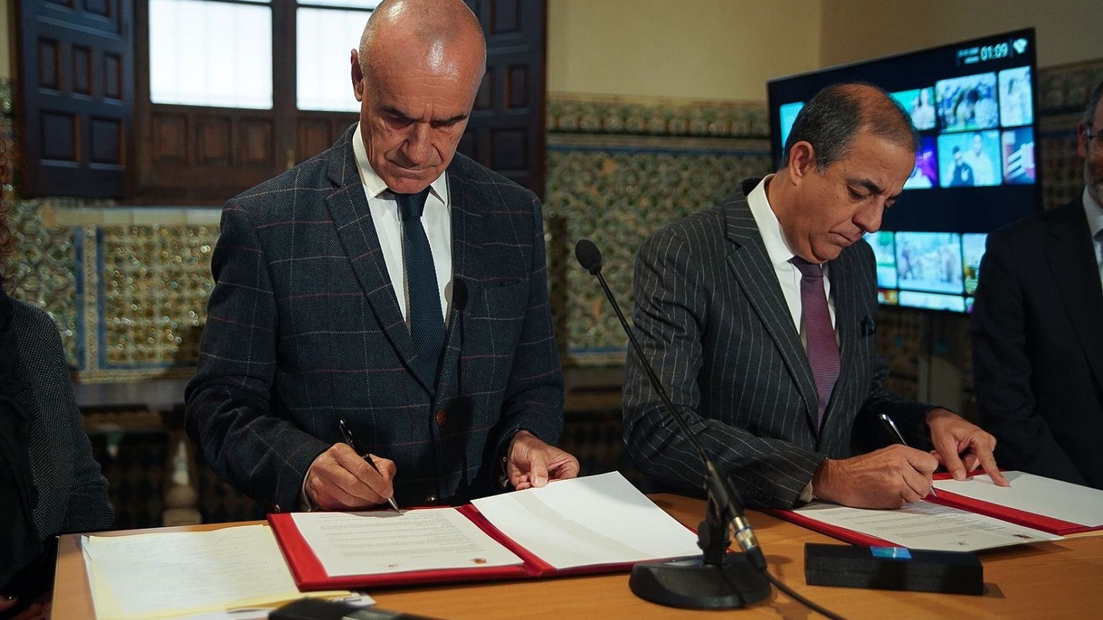 Miguel Ángel Castro y Antonio Muñoz/ M.G.