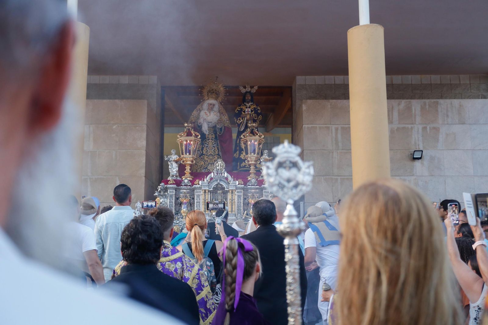 Procesión extraordinaria por el 75 aniversario de la hermandad del Medinaceli de La Línea