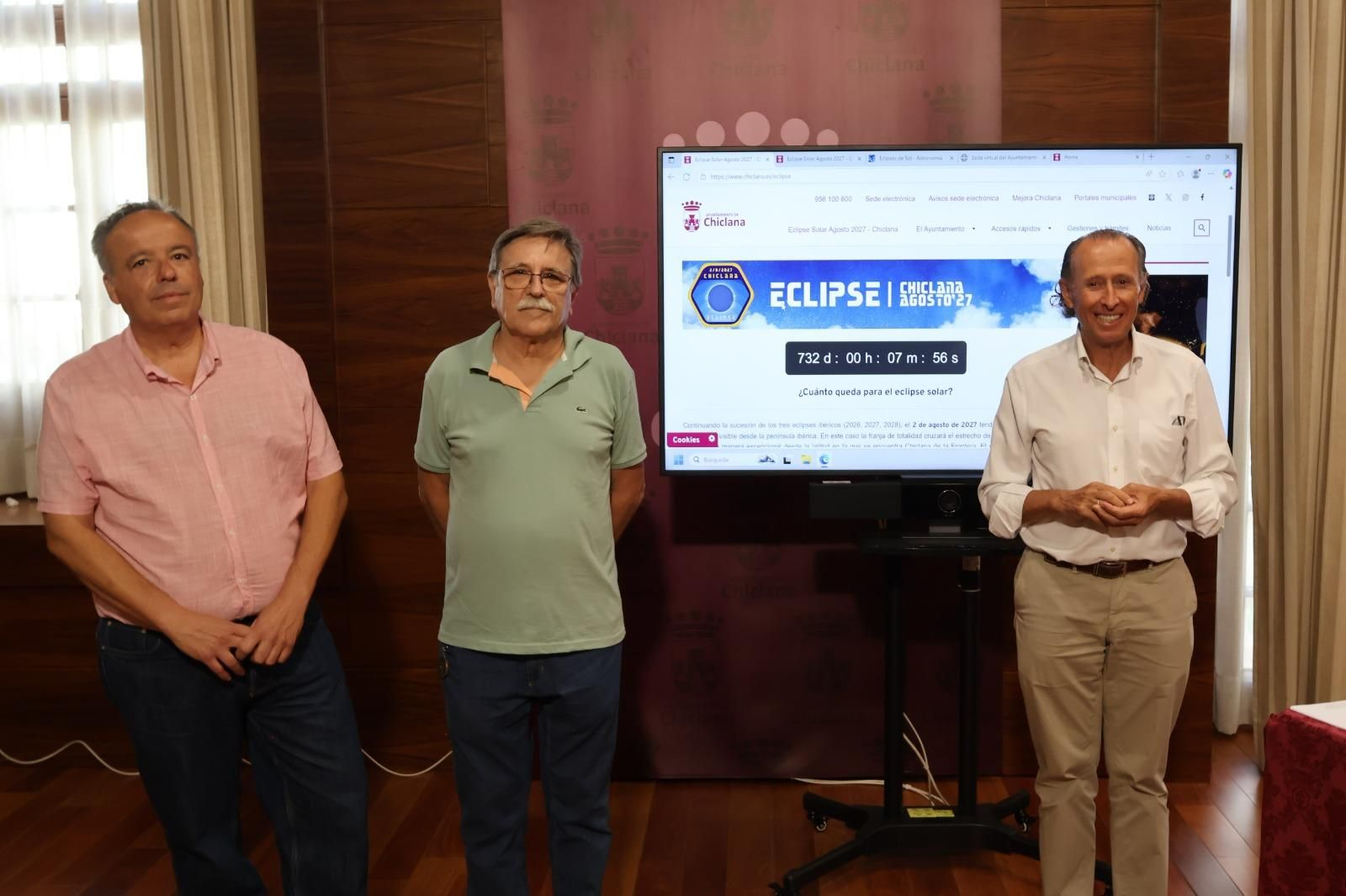 Un momento de esta rueda de prensa