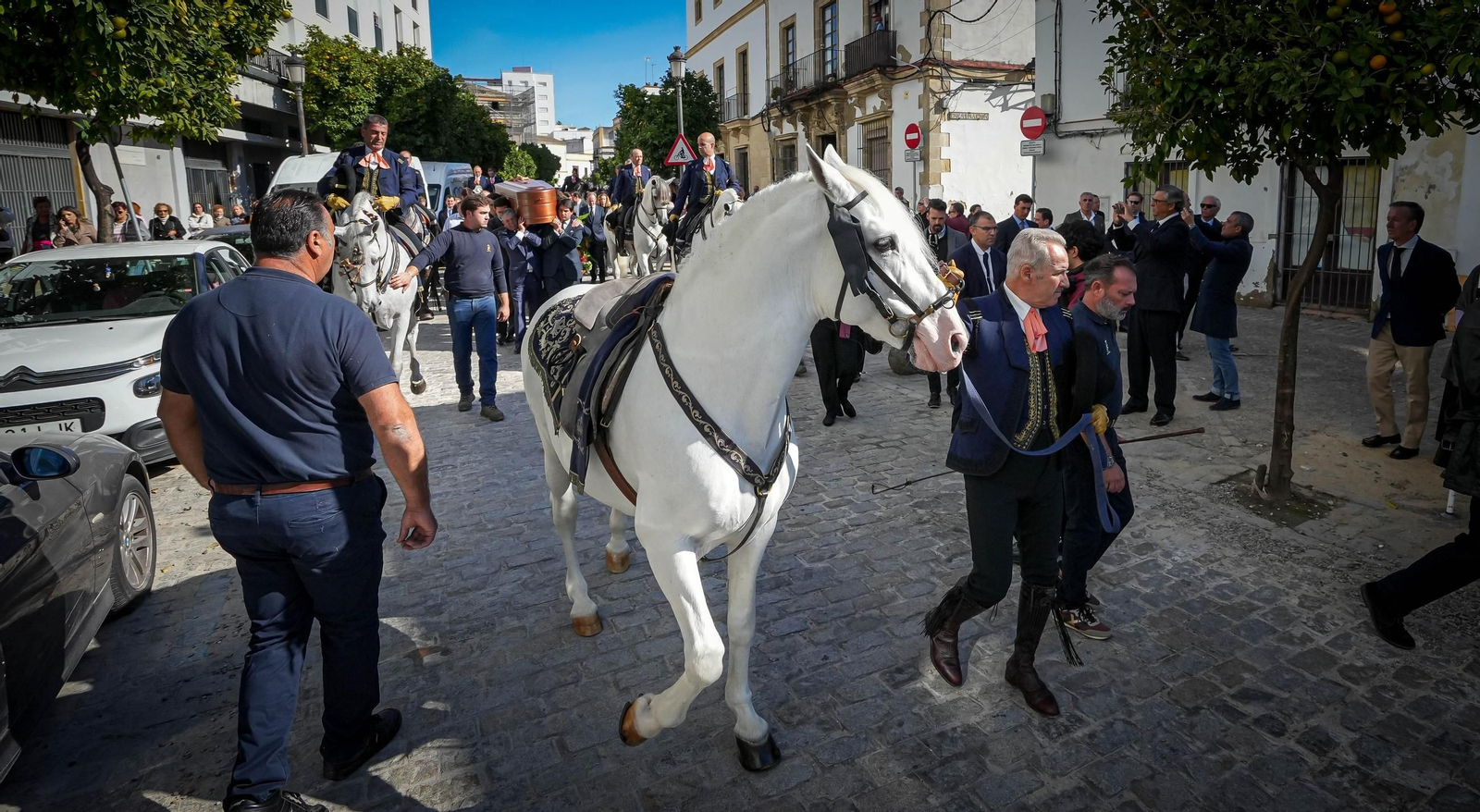 Imágenes del funeral de Álvaro Domecq en la catedral de Jerez
