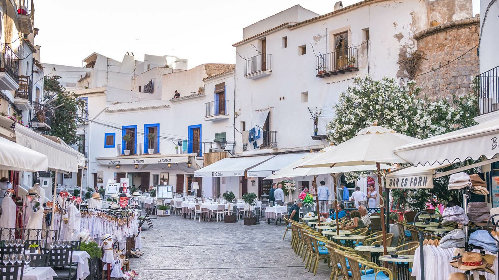 La otra Ibiza, barrio de Dalt Vila.