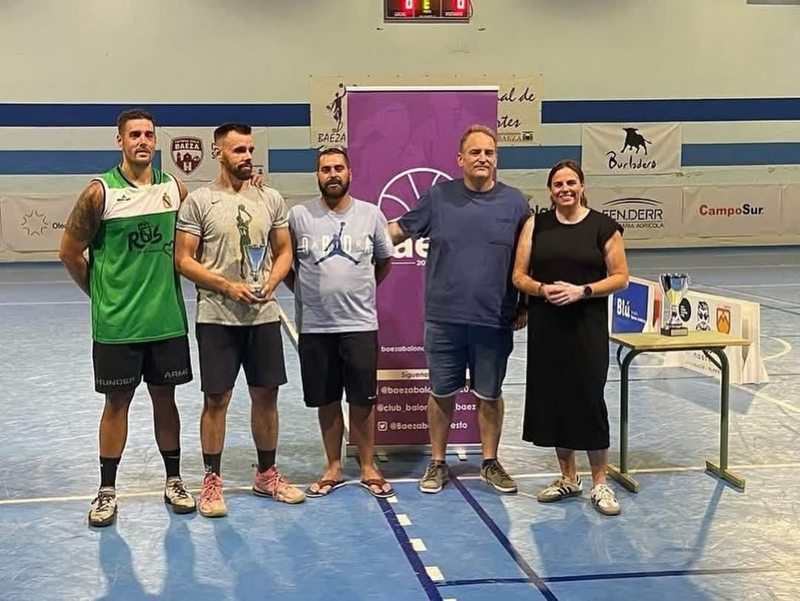 Las actividades deportivas del Pórtico de Feria de Baeza, en imágenes