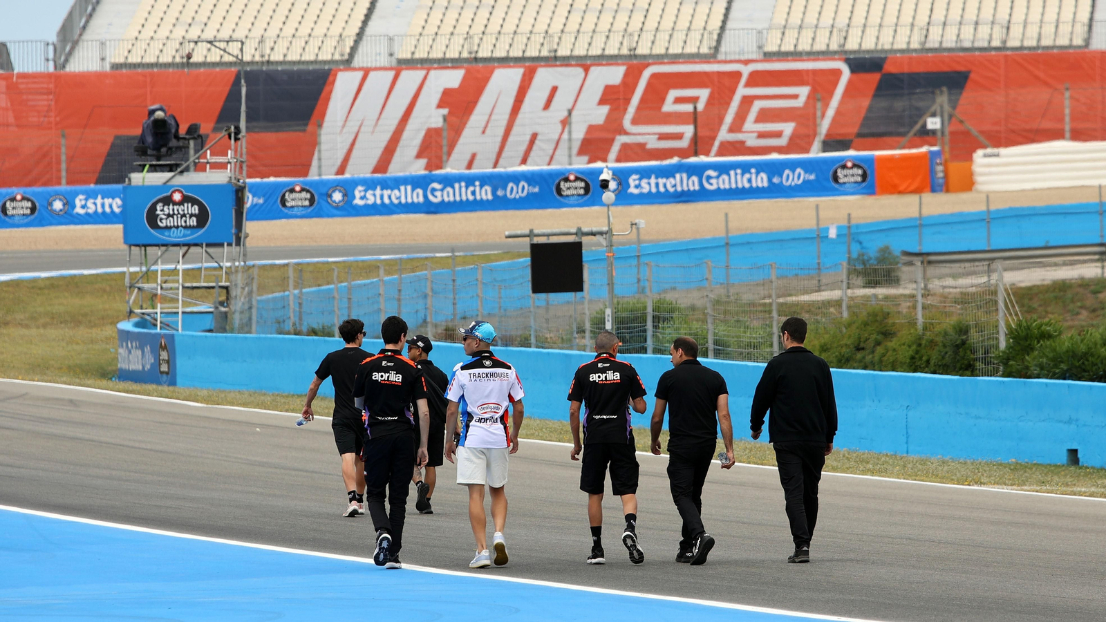 Todo listo en el Circuito de Jerez para el Gran Premio de Motociclismo