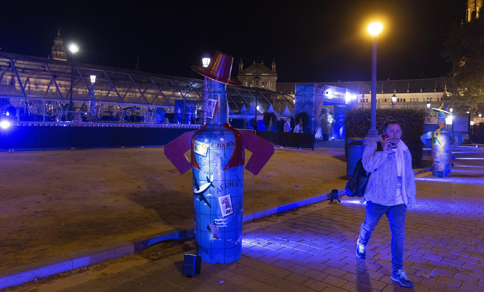 Famosos y artistas en la alfombra roja de la gala del flamenco en los 'Santalucía Universal Music Week'