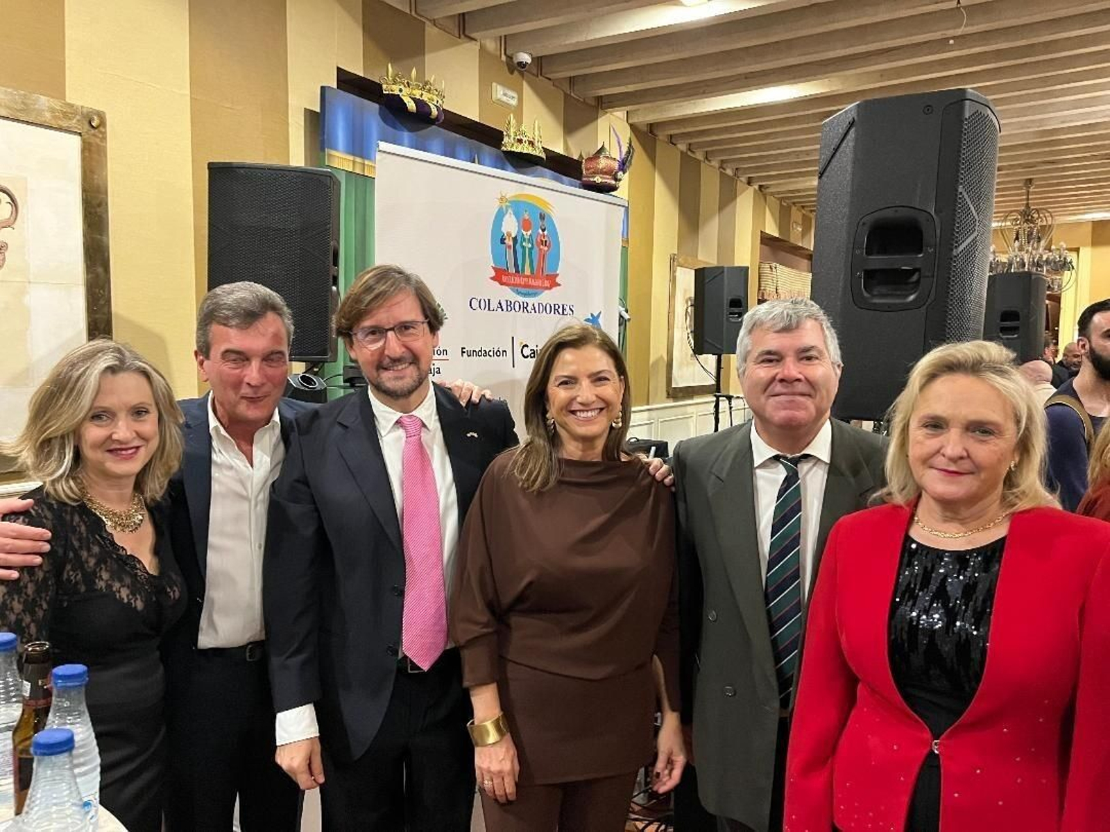 Leonor Sicre, Eduardo González Mazo, Manolo Navarro, María de los Ángeles Rodríguez, Antonio Rivas y Encarna Rodríguez.