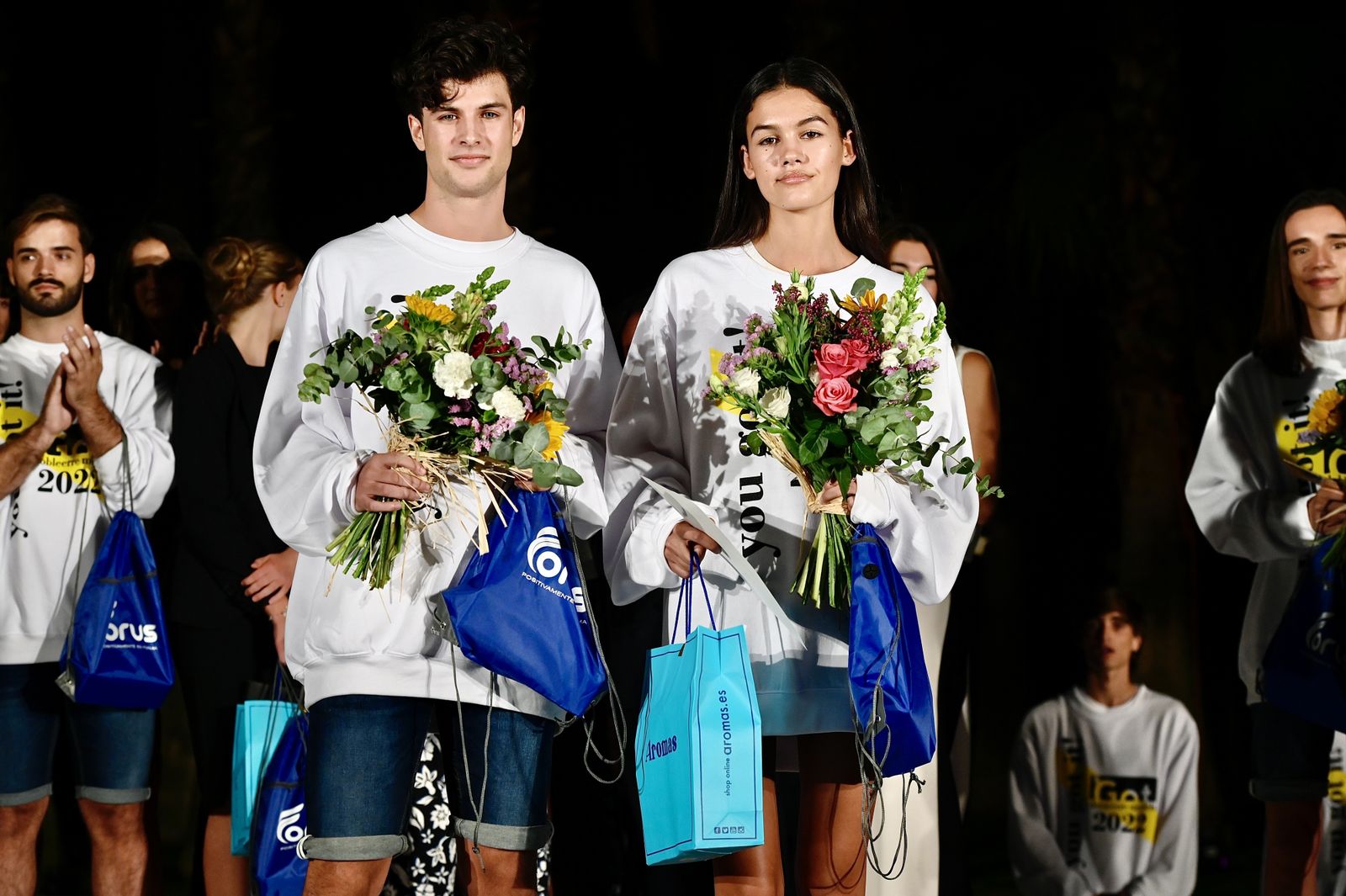 Blanca Pachón y Álvaro García, ganadores del concurso Got Doble Erre Models 2022.
