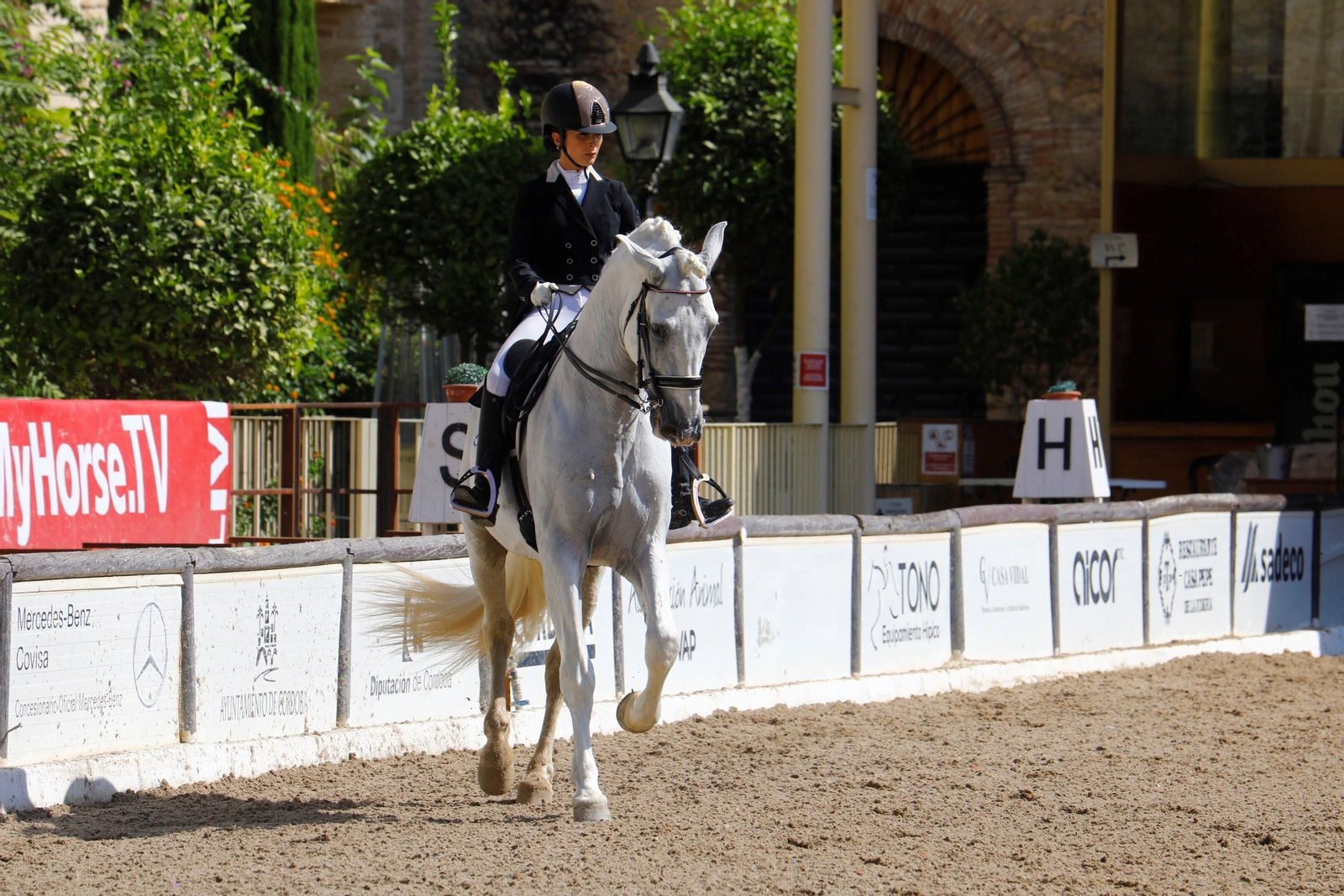 El concurso nacional de Doma Clásica en las Caballerizas Reales de Córdoba