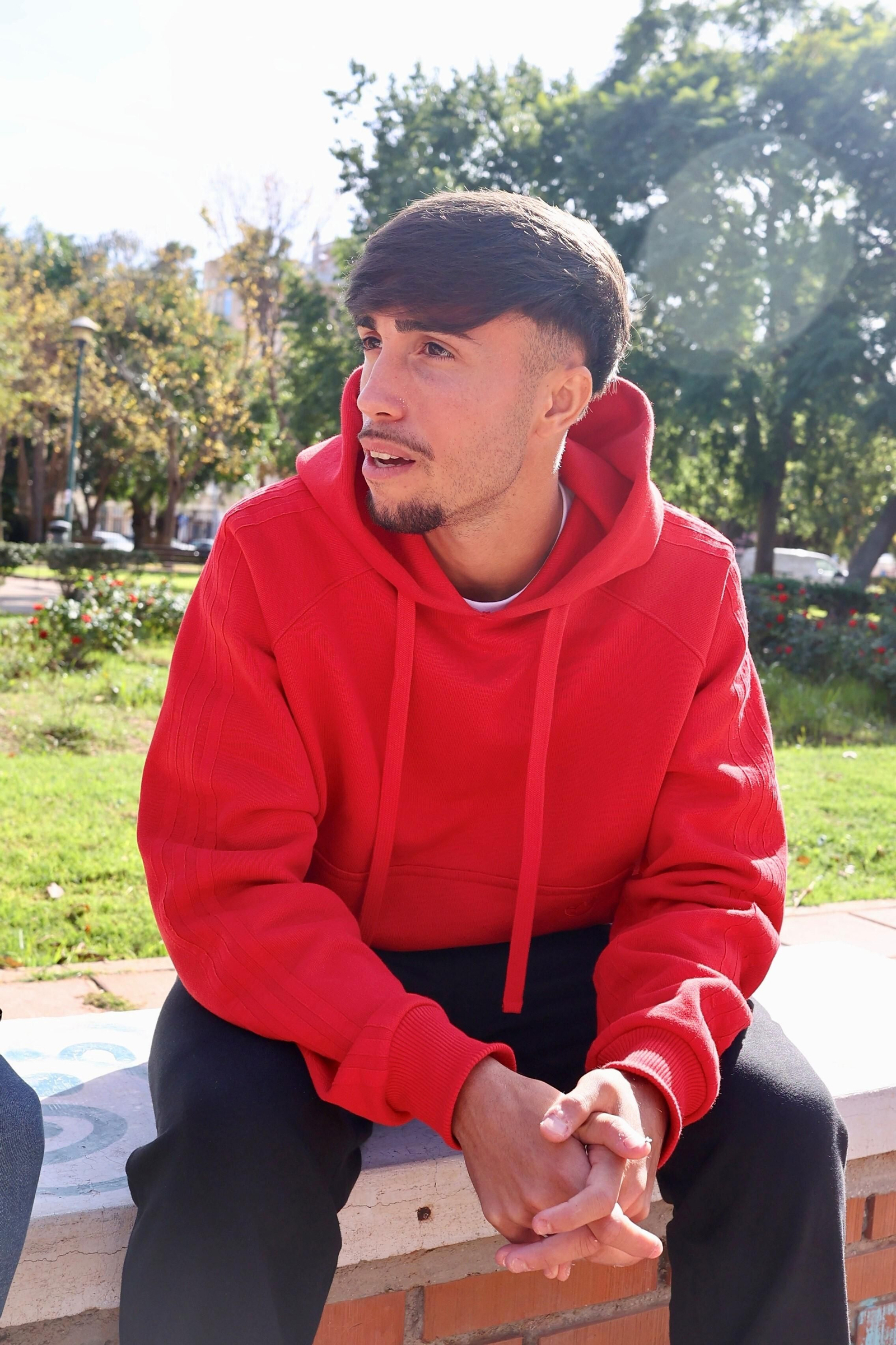 Las fotos de la entrevista con David Larrubia