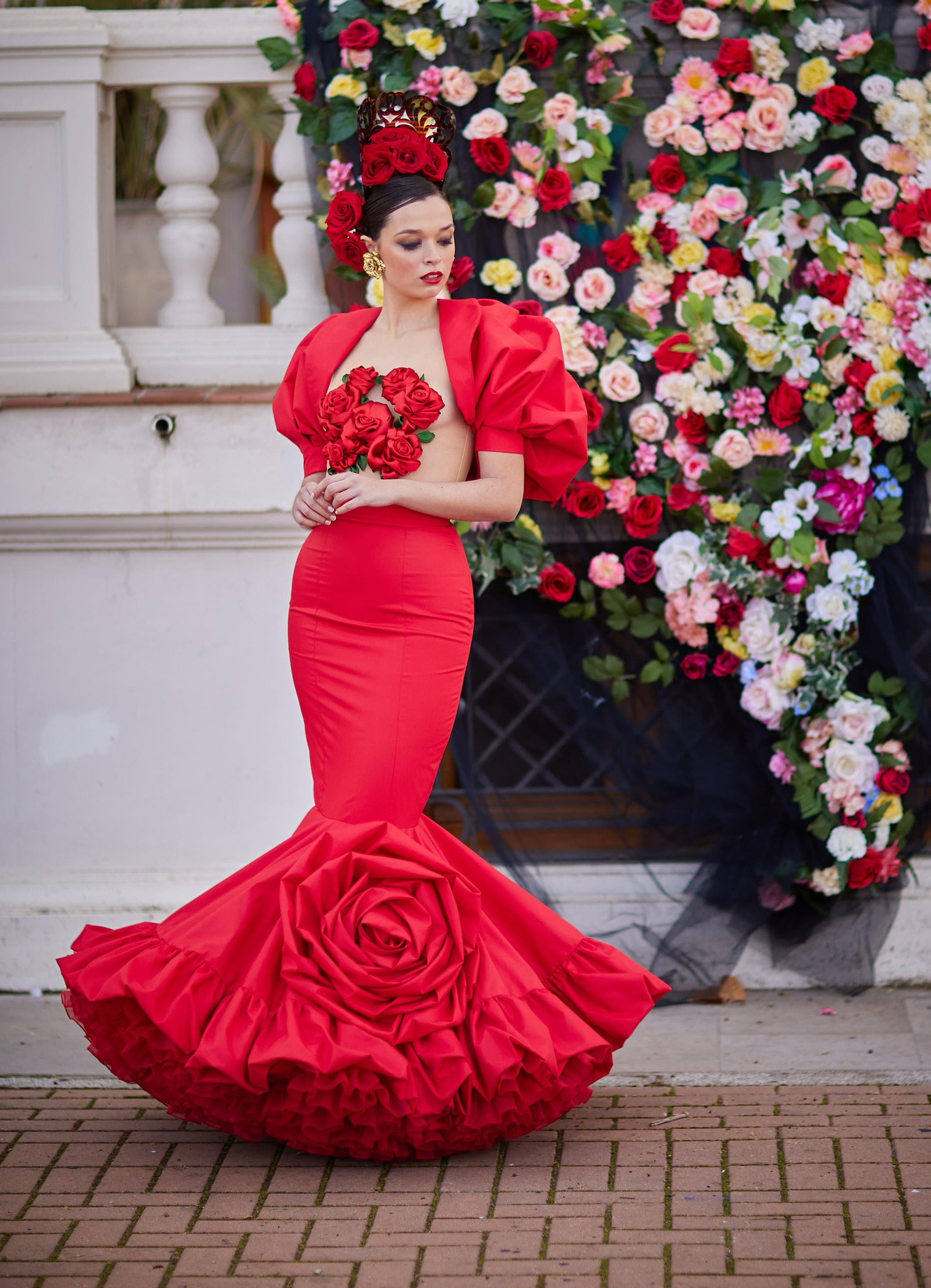El certamen de jóvenes diseñadores de la Pasarela Granada Flamenca, en imágenes