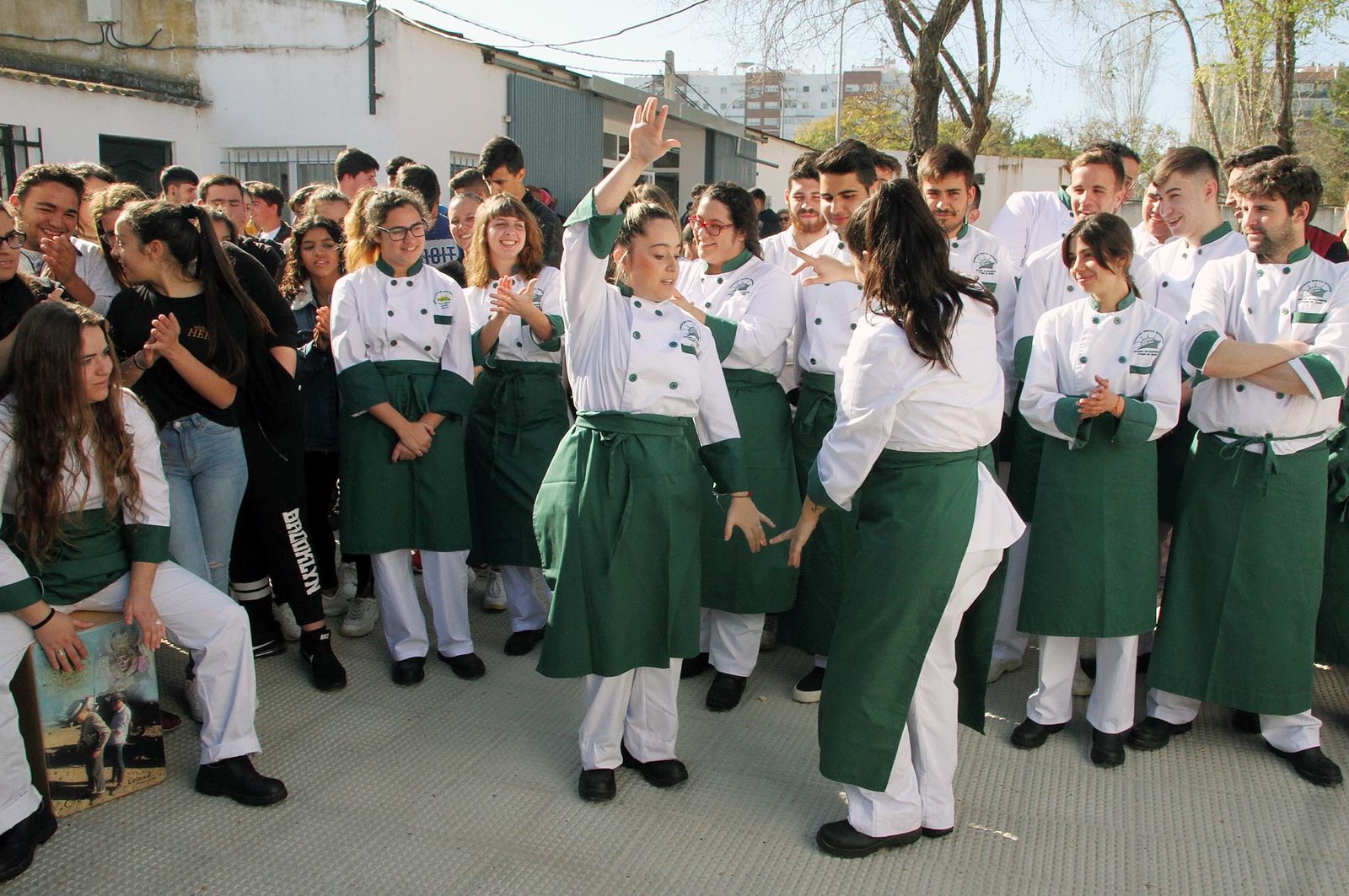 Inauguración de un aula-taller en el Virgen de Belén, en imágenes