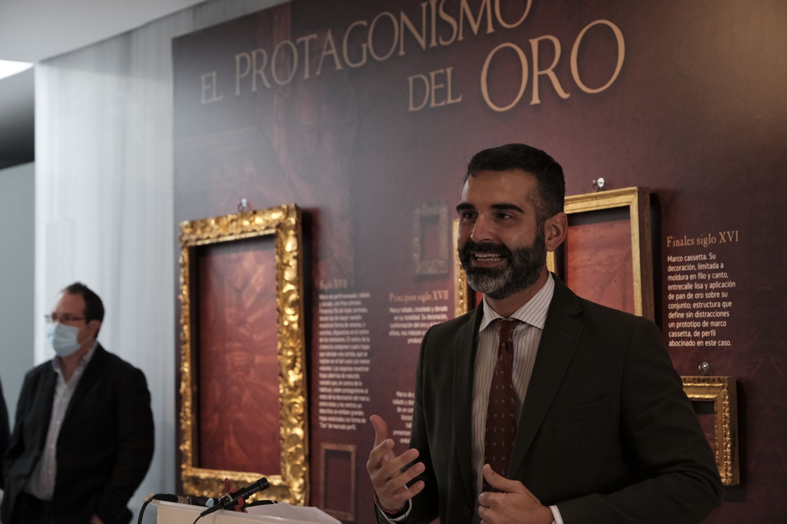Fotogalería inauguración exposición El Marco Barroco Español. Museo de Almería.