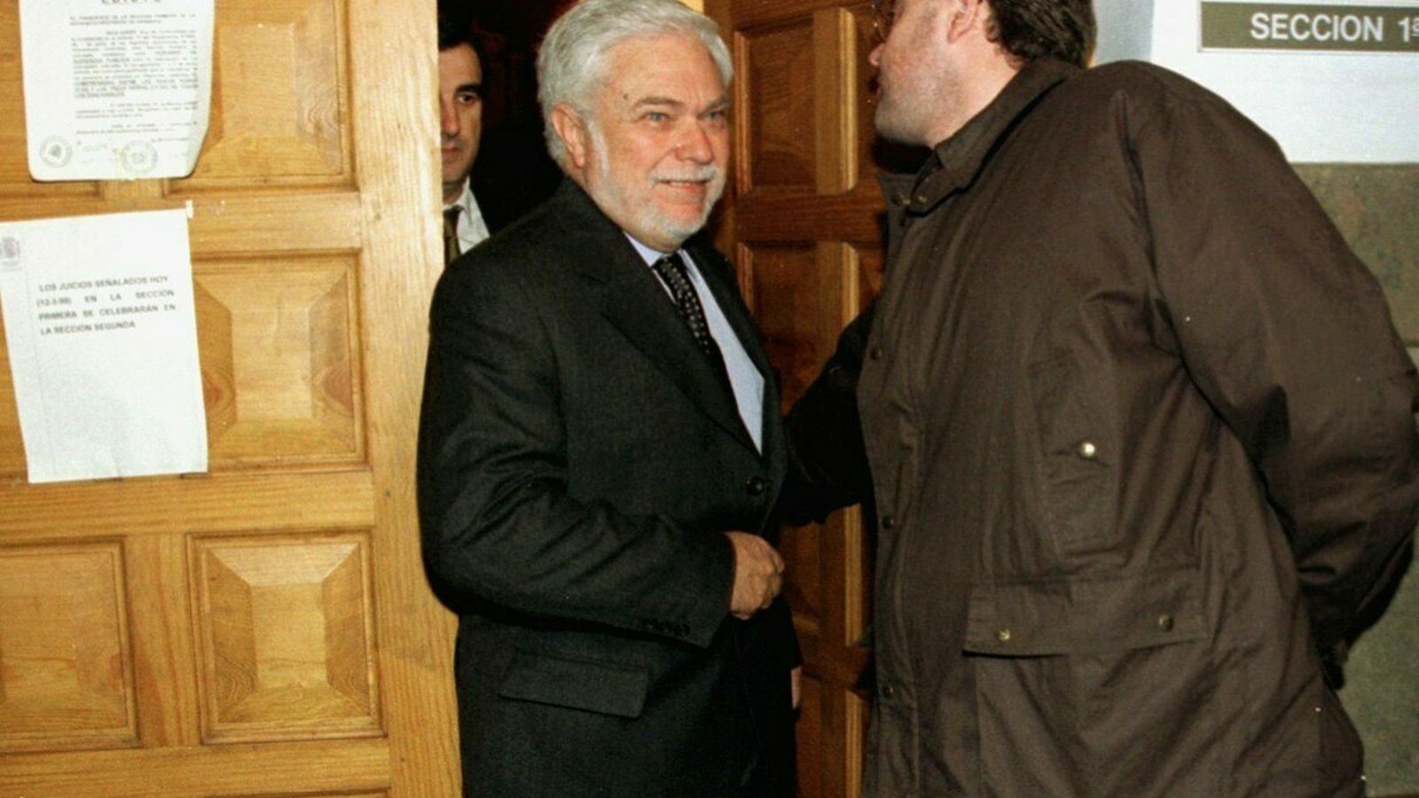 Gabriel Díaz Berbel en la Audiencia Provincial de Granada.