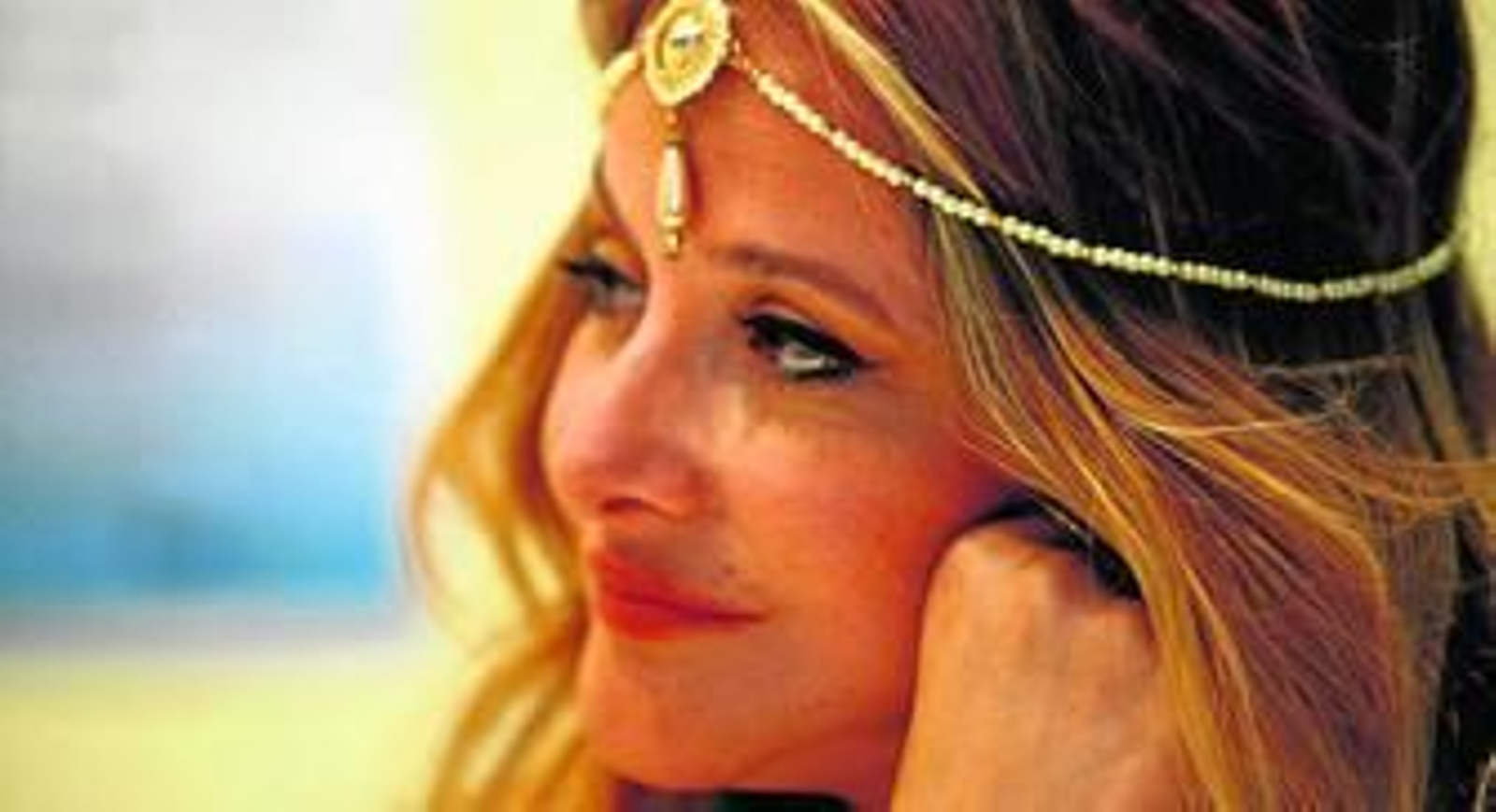 La periodista granadina, durante la presentación de su nueva novela.