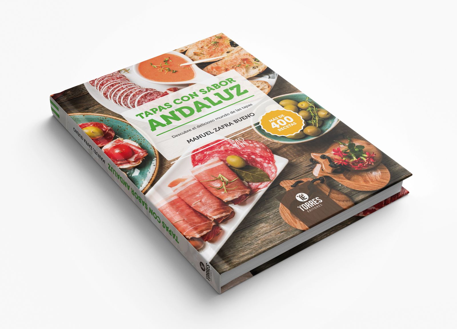 El libro del prestigioso chef contiene una gran variedad de recetas de cocina.