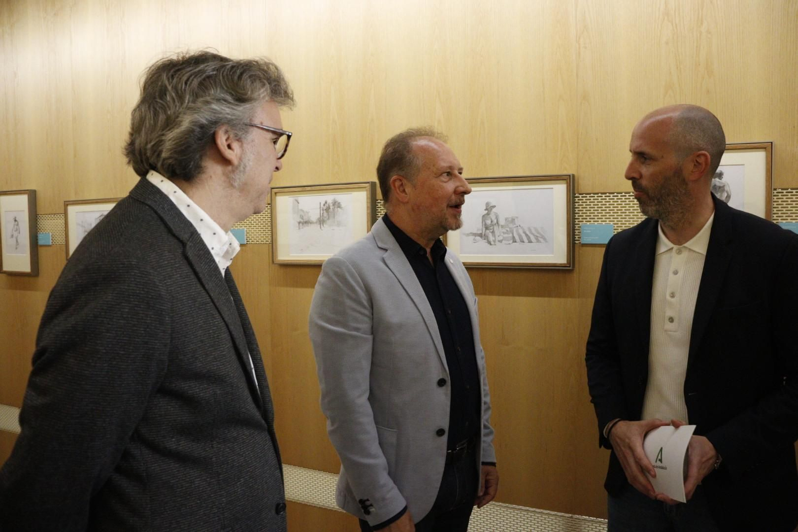 La exposición 'Dibujos preparatorios. Paisajes y Figuras' del Museo de Bellas Artes, en imágenes