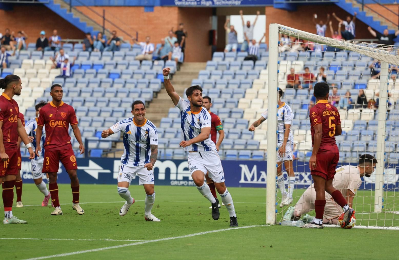 Las mejores imágenes del Recreativo de Huelva- Linares Deportivo