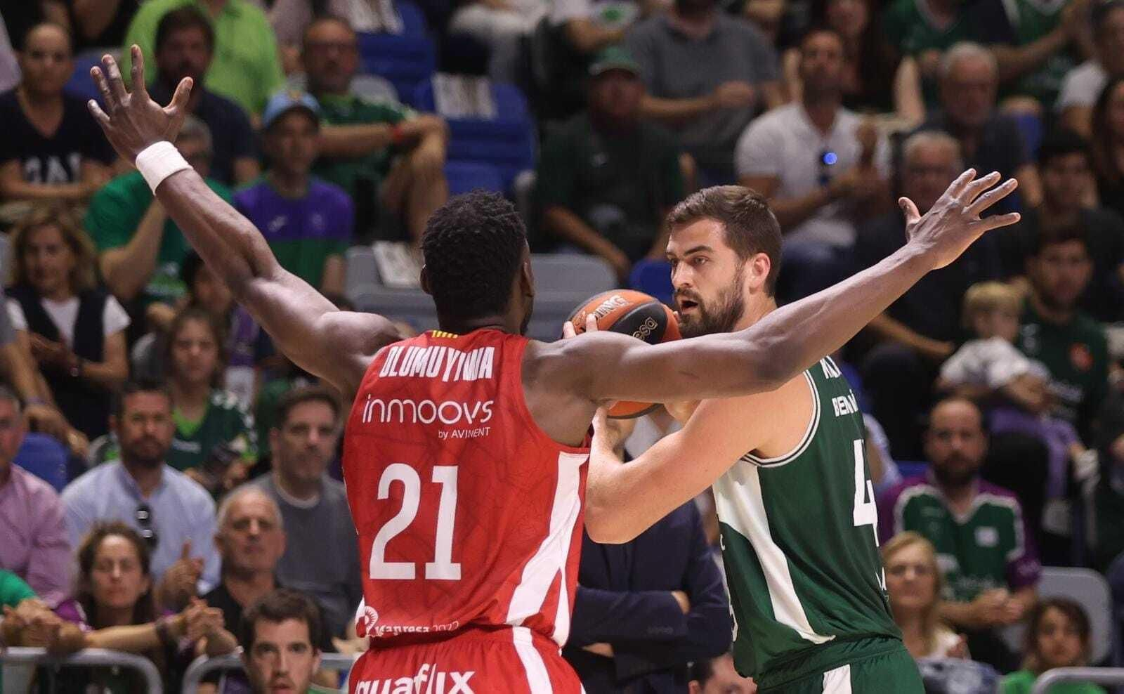 El Unicaja - Baxi Manresa, en fotos