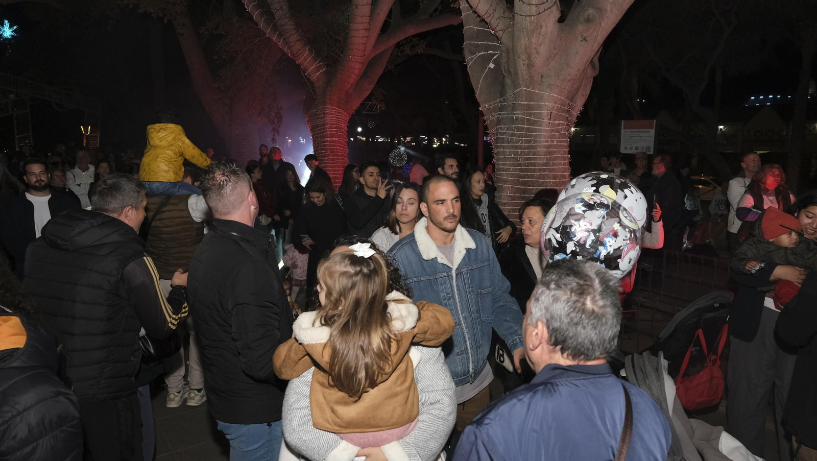 'Almería, la Ciudad de la Luz', espectáculo de luces, en imágenes
