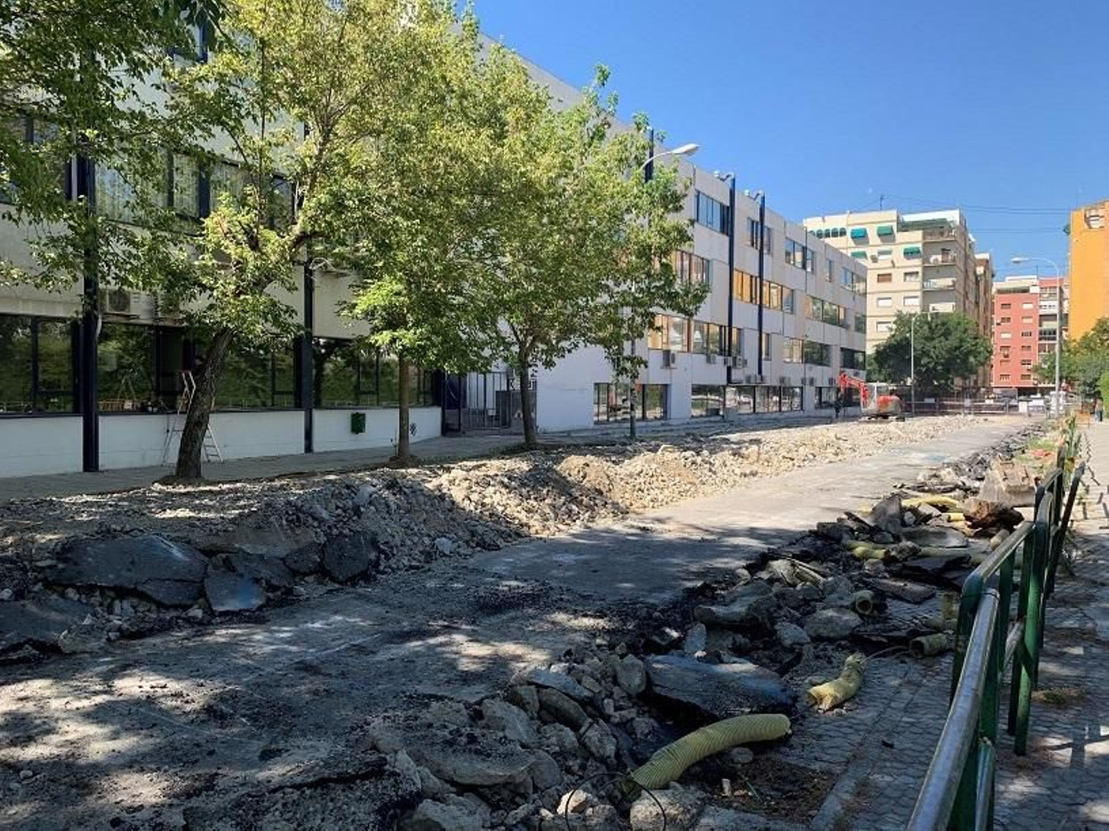 Avanza la reforma de los Paseíllos Universitarios