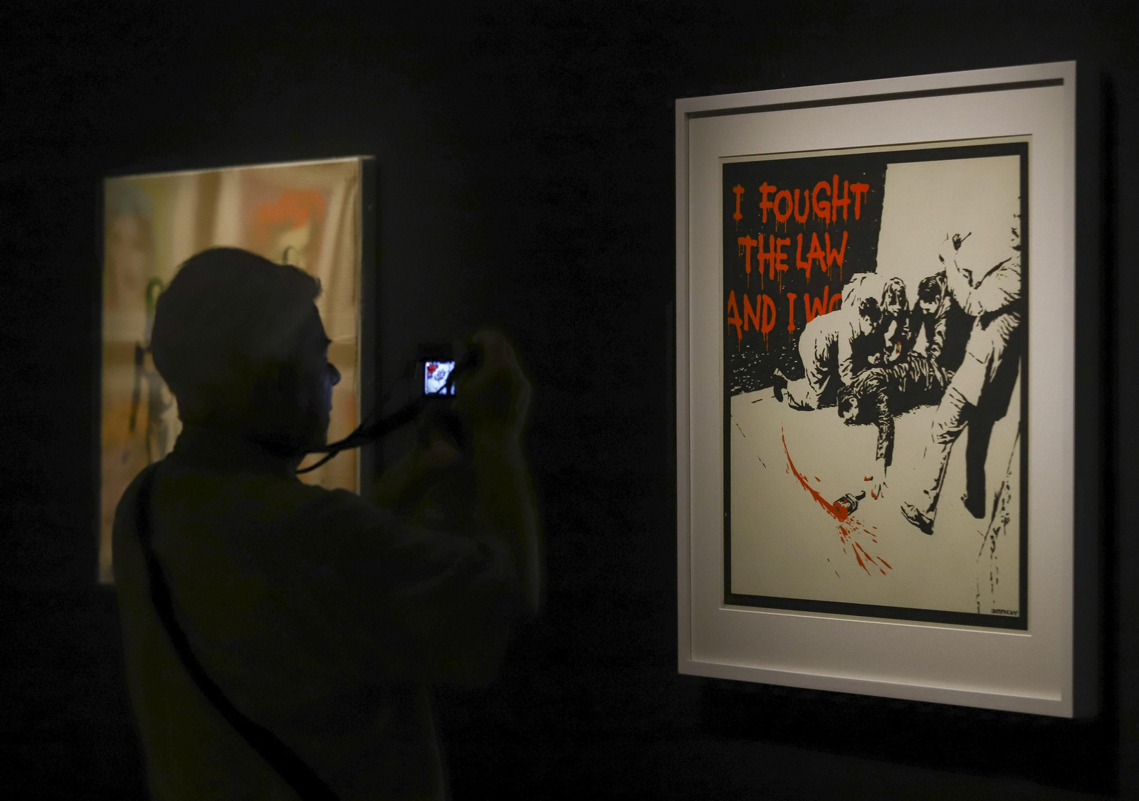 Las fotos de la exposición 'Banksy. The art of protest' en La Térmica, en Málaga