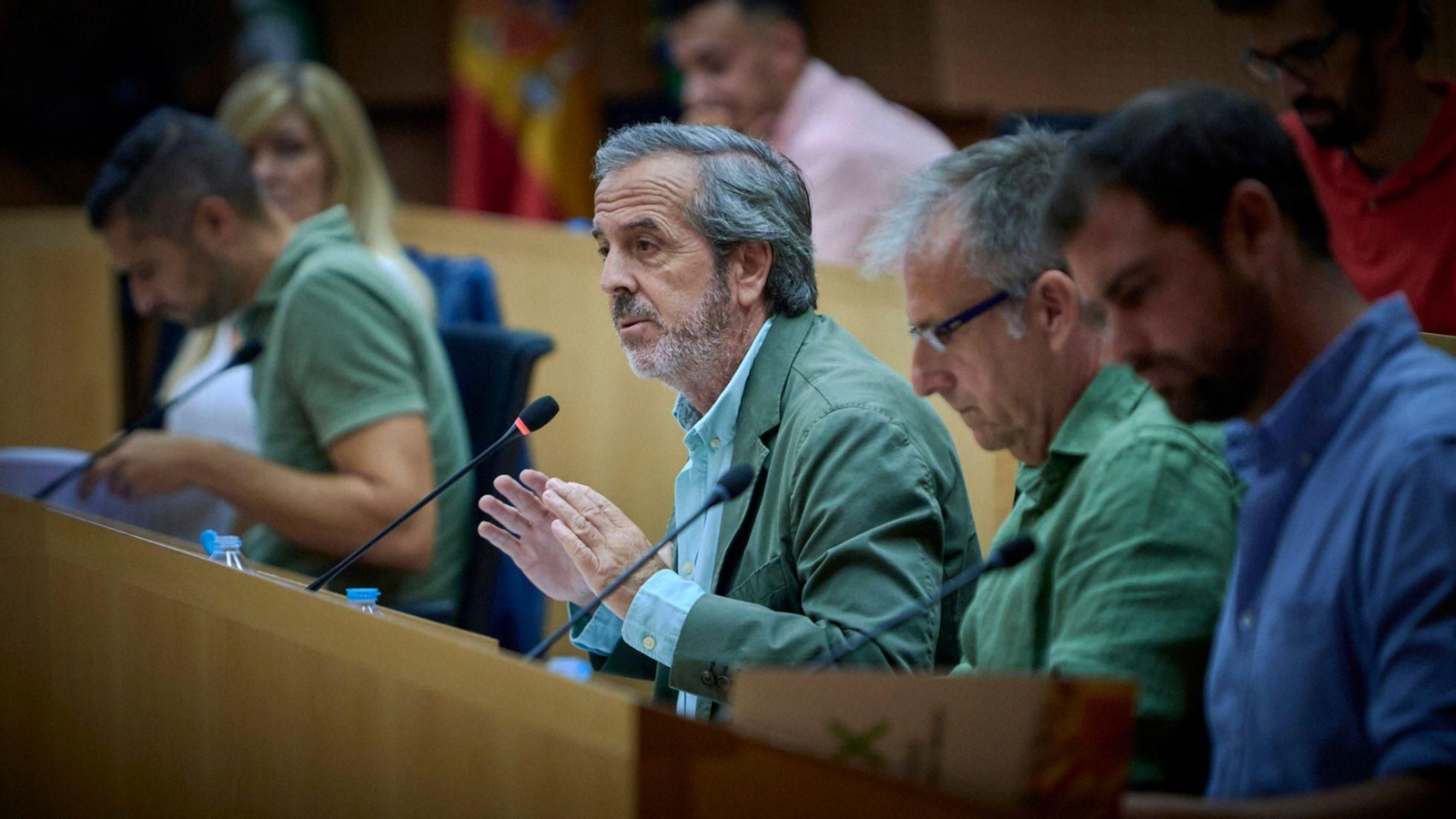 El portavoz de Vox El Puerto, Fito Carreto. El portavoz de Vox El Puerto, Fito Carreto.