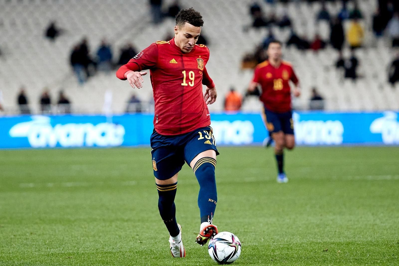 Las imágenes del Grecia-España de clasificación para el Mundial de Catar 2022