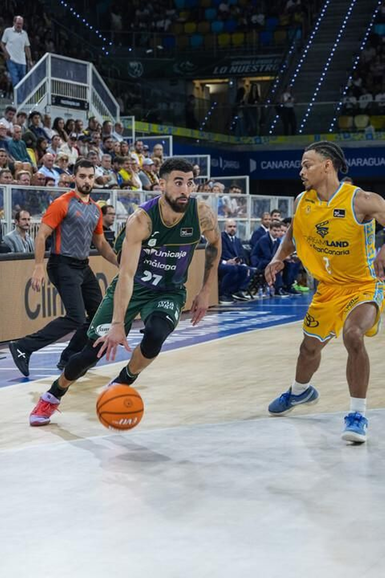El Gran Canaria-Unicaja, en fotos