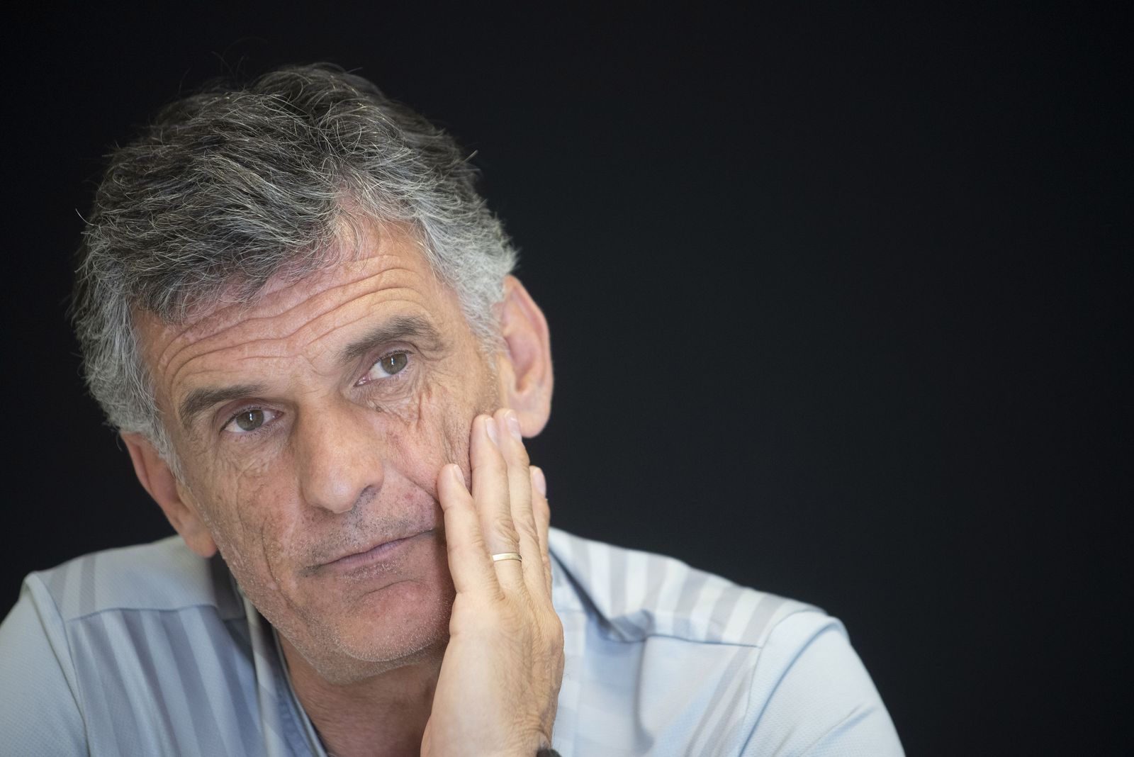 Las fotos de la entrevista a Mendilibar