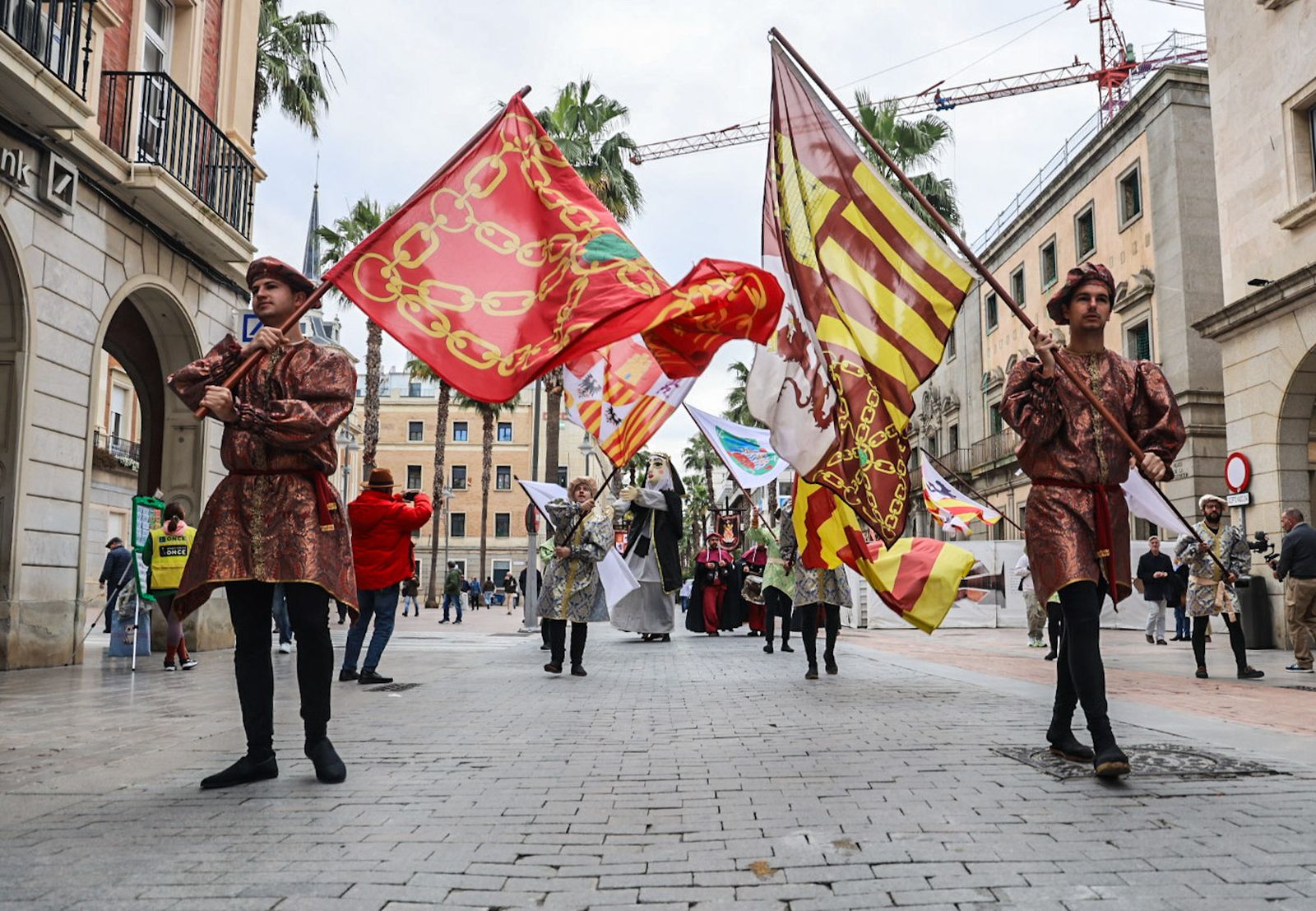 Fotografías de la presentación de la XXIV Feria Medieval del Descubrimiento de Palos de la Frontera
