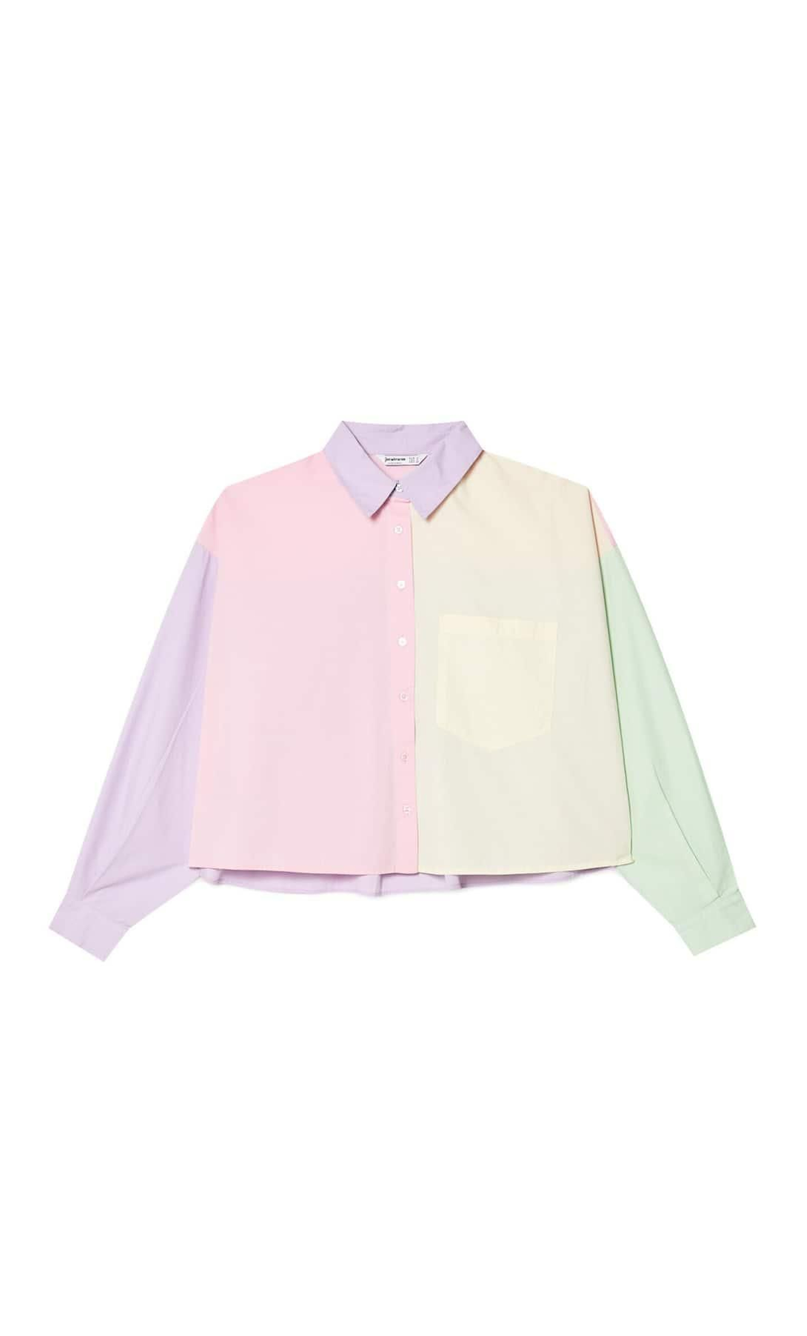 La camisa multicolor de Stradivarius.