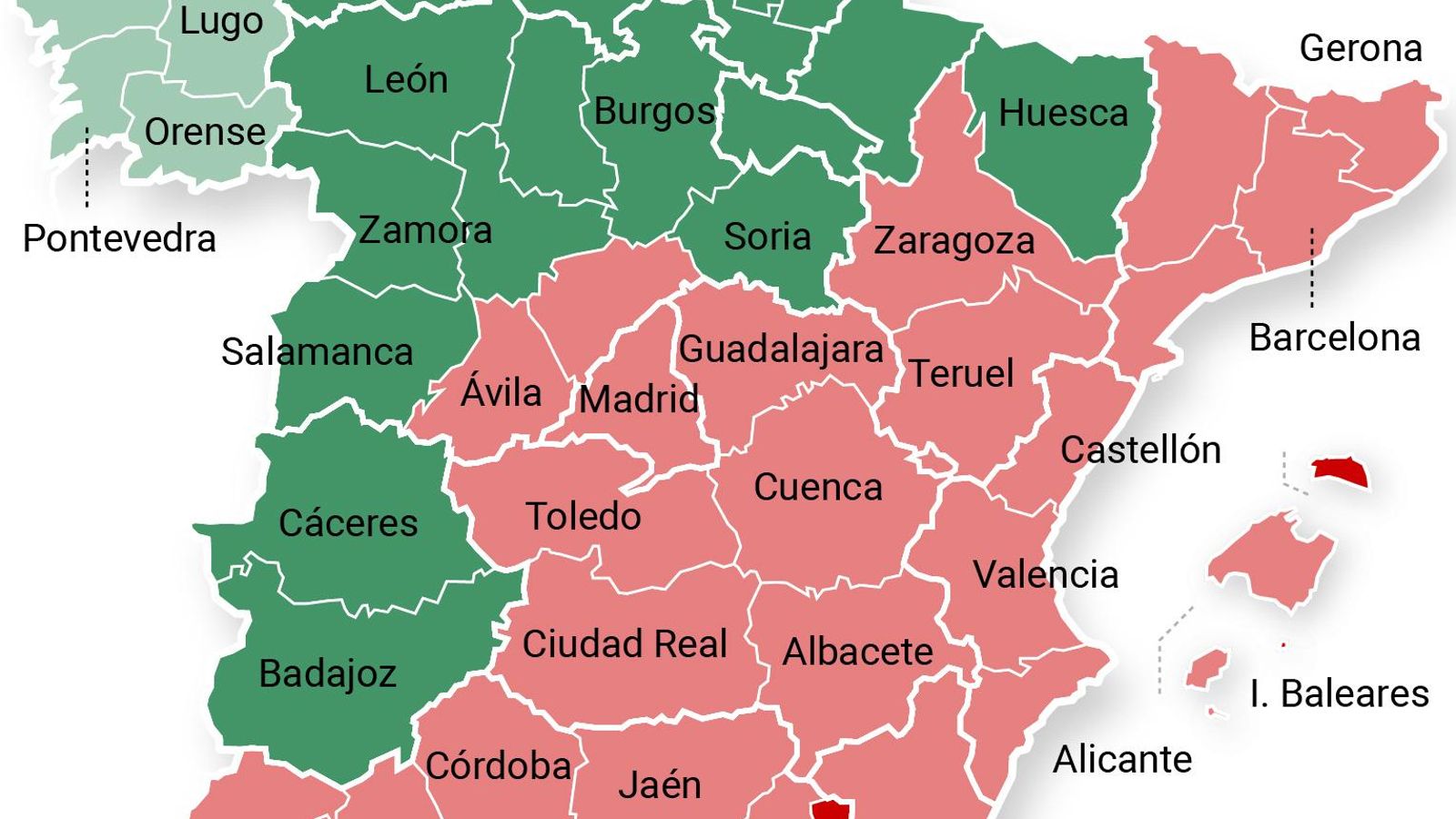 Promedio de contaminación por ozono
