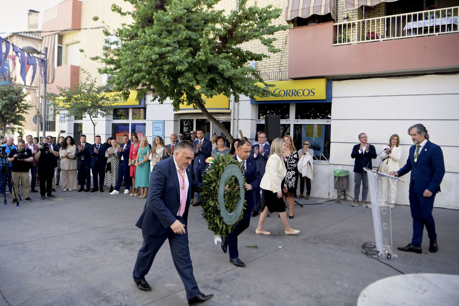 Fotos: Cristóbal Colón y los Reyes Católicos inauguran las Capitulaciones de Santa Fe