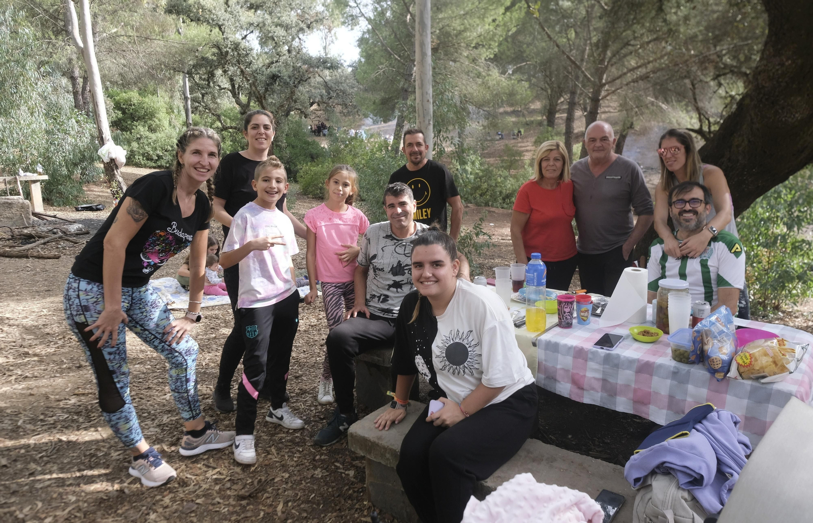 Los peroles por San Rafael en Los Villares, en imágenes