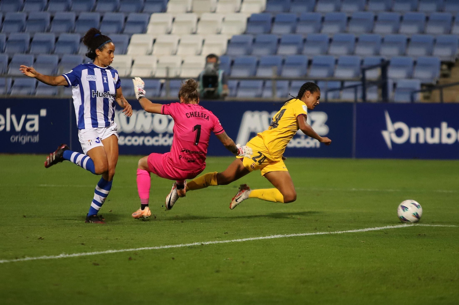 Imágenes del Sporting de Huelva-FC Barcelona