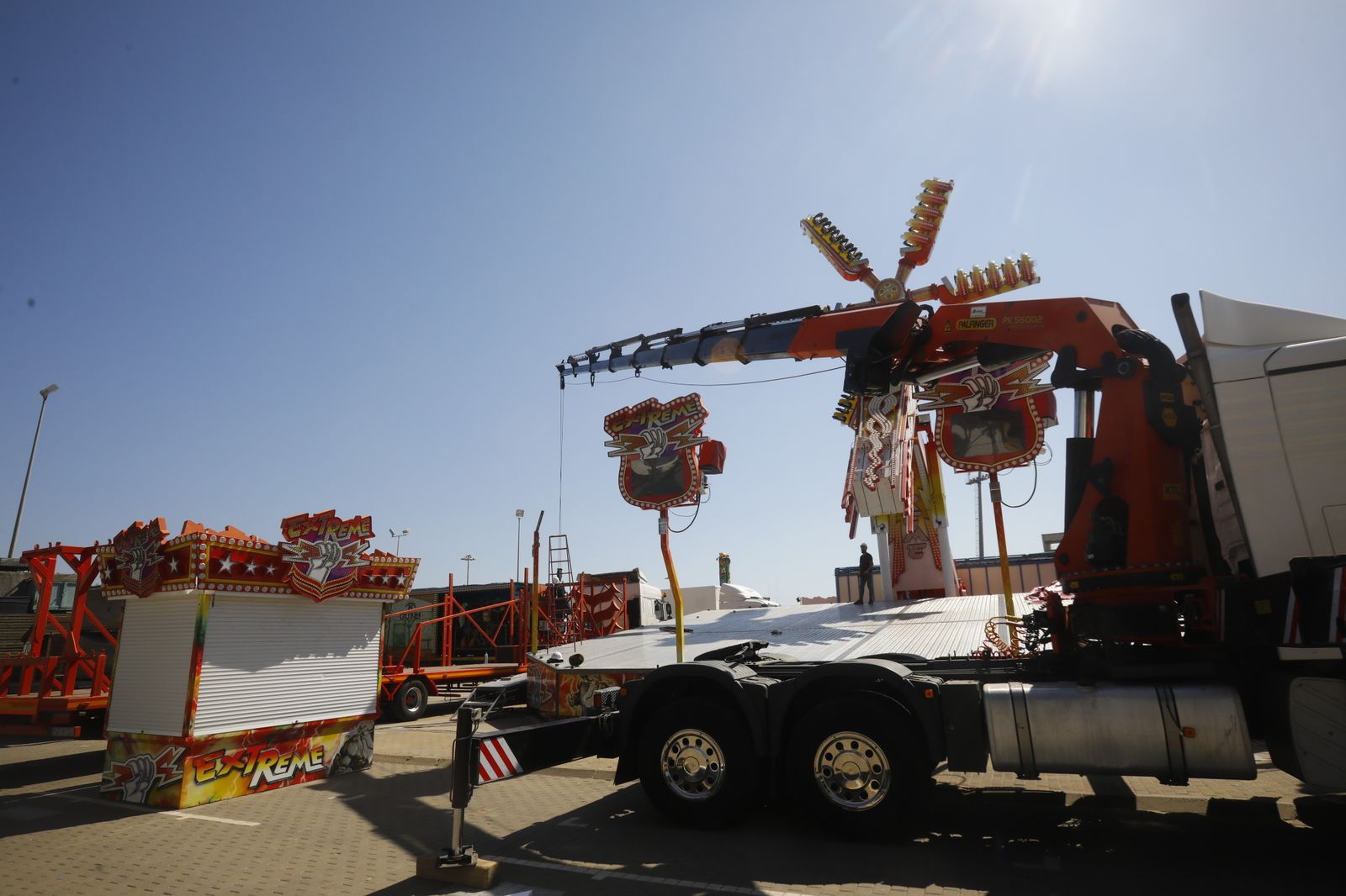 Un recorrido en imágenes por El Arenal a horas de que comience la Feria de Córdoba