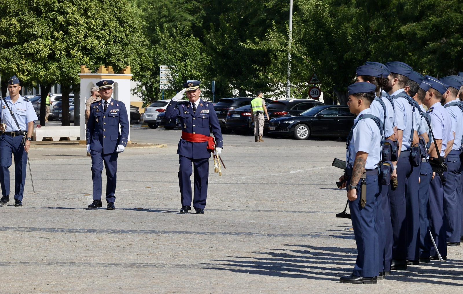 Toma de posesióndel coronel Luis Alberto Parallé