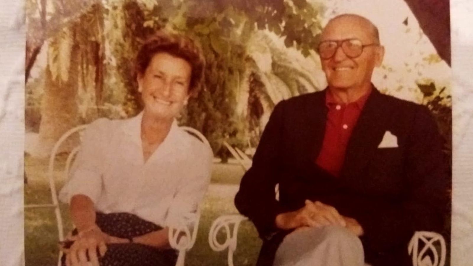 María Domecq Díez junto a su esposo Manuel Maestre Salinas