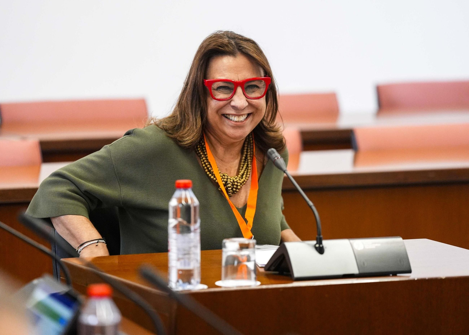 La candidata a Defensora del Pueblo Andaluz, Rosario García Palacios.
