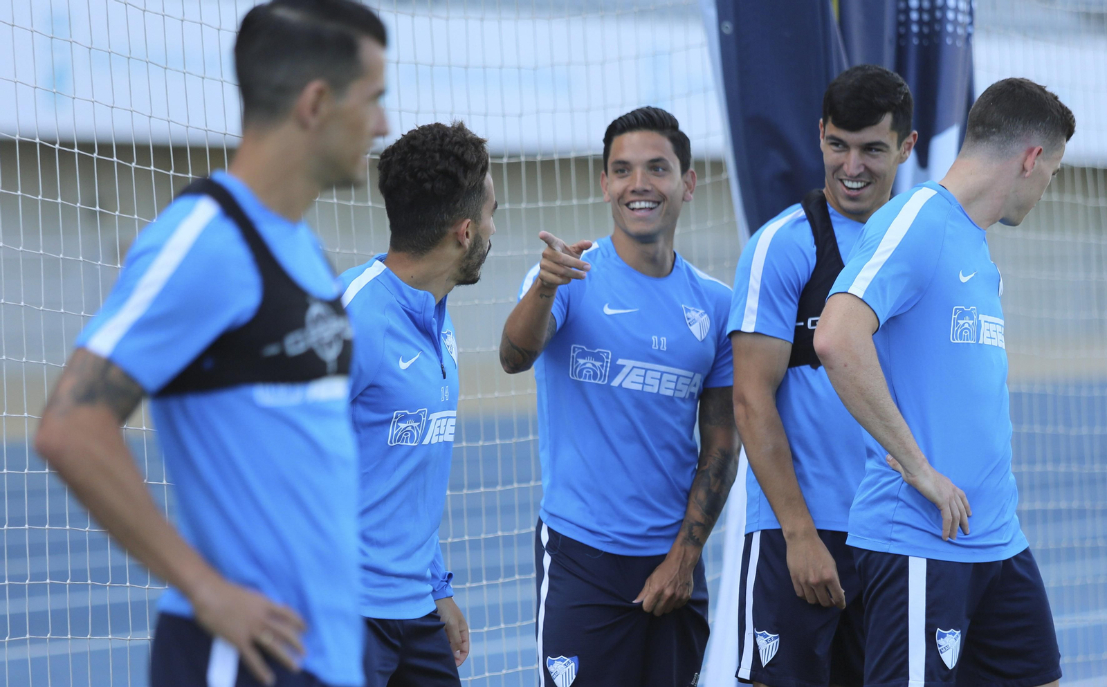 Las imágenes del Málaga CF en la vuelta al trabajo