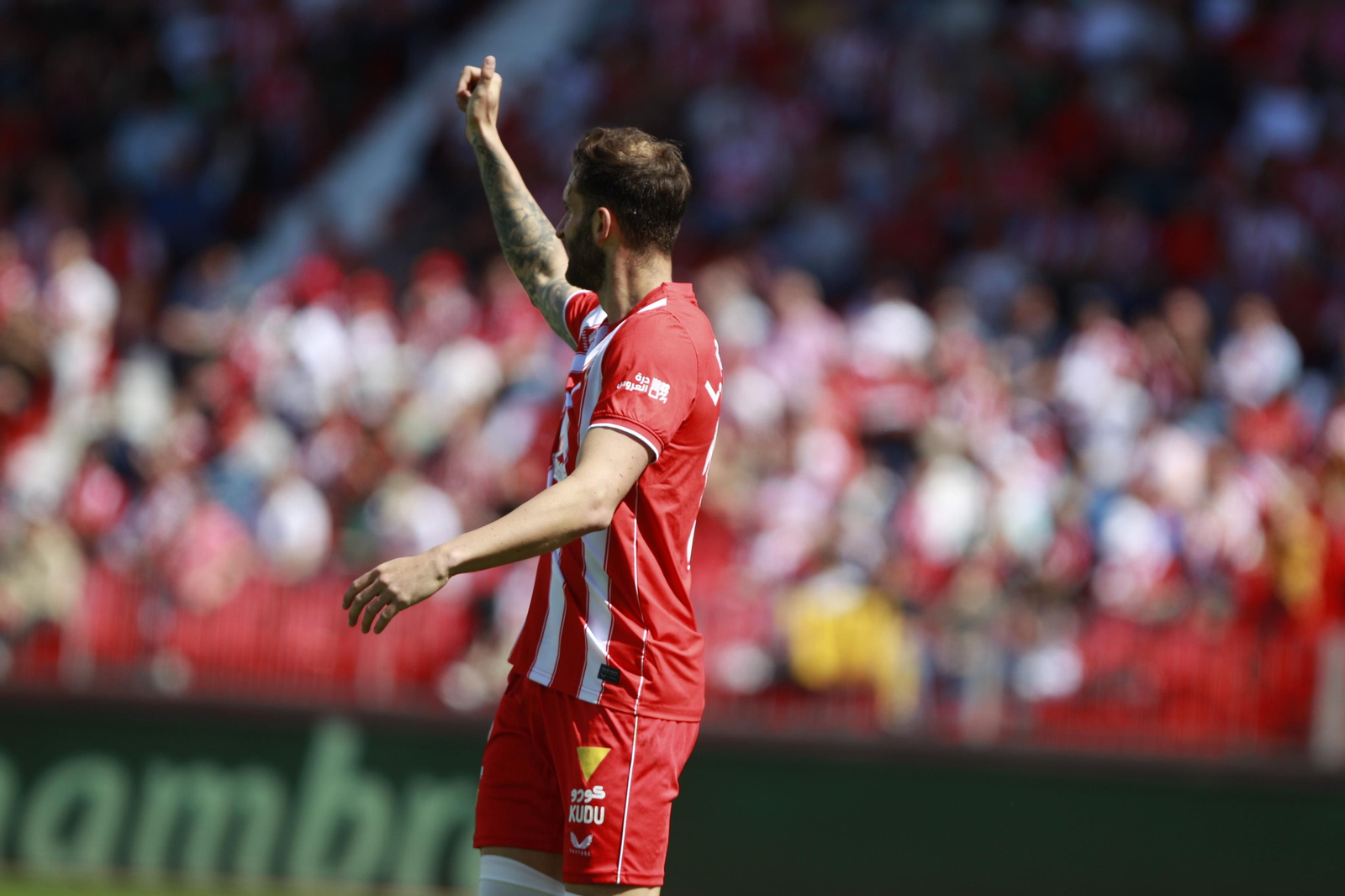Imágenes del partido de la Liga Santander U.D. Almería-Cádiz C.F.