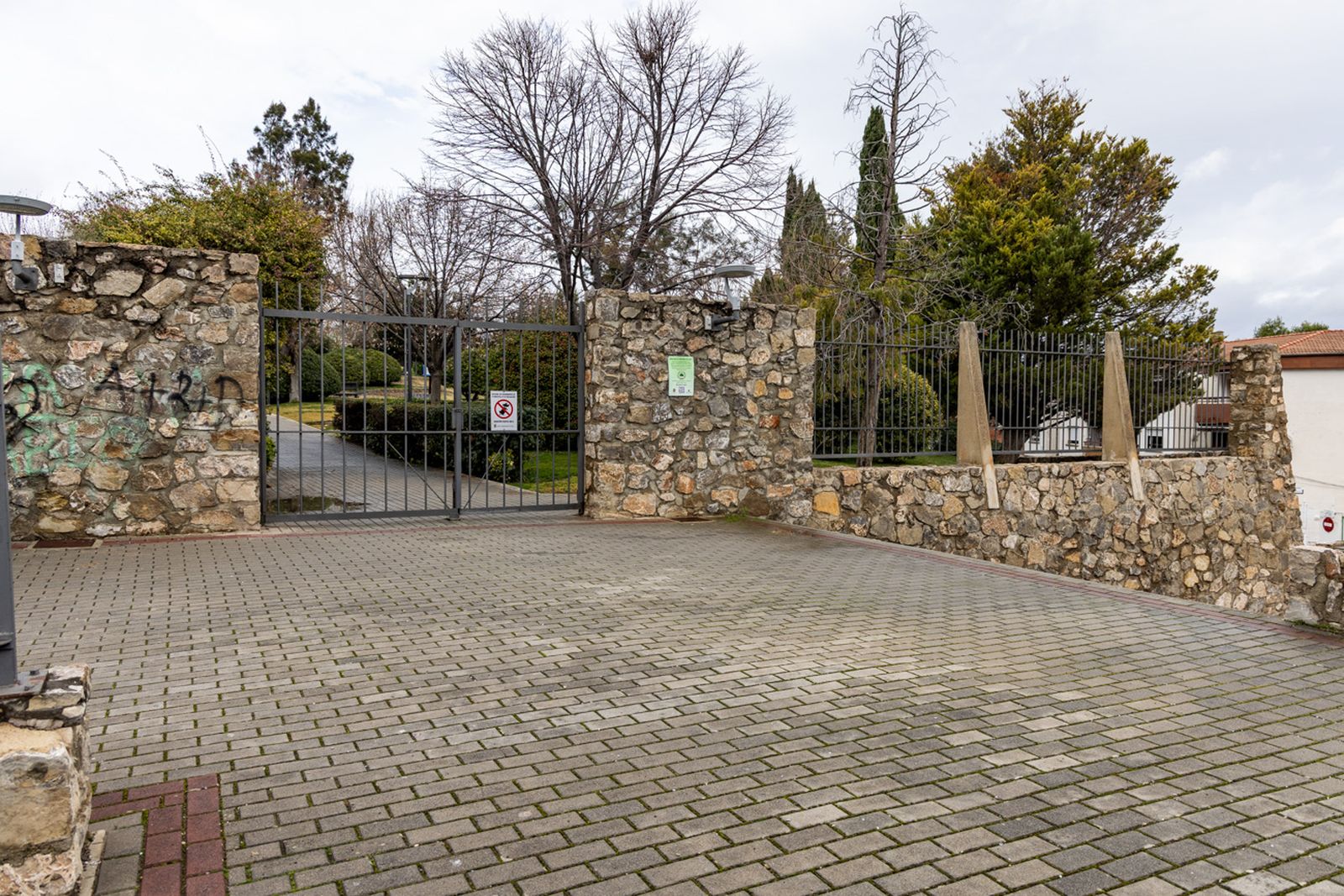 Parques cerrados por el temporal