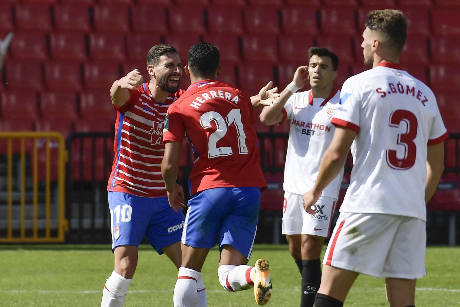 El Granada-Sevilla, en imágenes