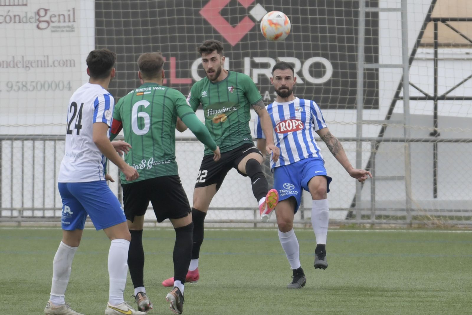 El encuentro entre el Huétor Vega y el Motril.