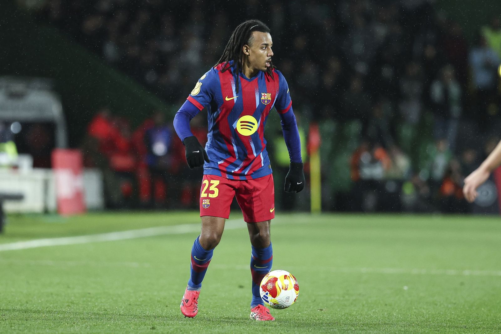 Las fotos del Racing-Barcelona de Copa